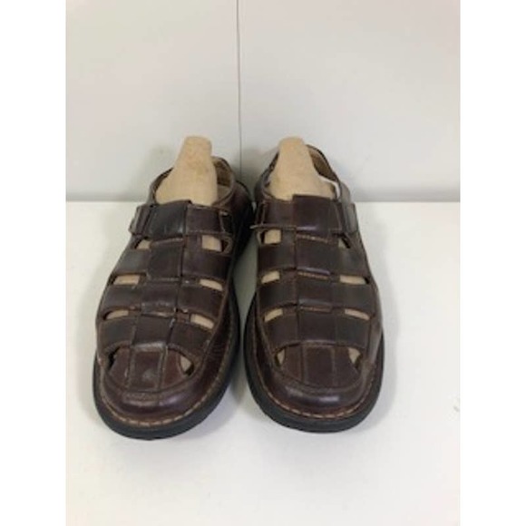 Johnson & Murphy Leather Closed Toe Fisherman Casual Shoes Sandals Brown US 7 M main image 8